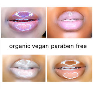 China Manufacturer 2025 Custom Mineral Makeup Liquid Lip Gloss Glitter Shimmer <strong>Clear</strong> Vegan Plumping Waterproof <strong>Sunscreen</strong> Long - Product Image 4