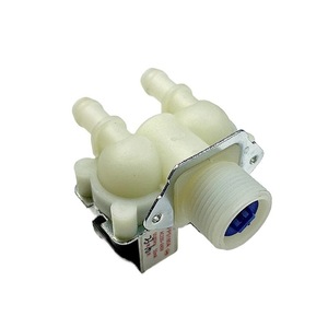 Vanne solénoïde d'entrée 2 voies en L pour lave-linge Midea, pièces de rechange pour lave-linge à tambour - Product Image 1