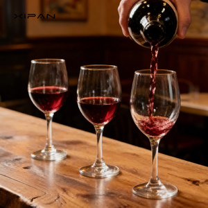 Copas de Boda Personalizadas con Logotipo, Copas Modernas de 11 oz, Copas de Vino Tinto Transparentes con Tallo Mediano para Restaurante y Hotel - Product Image 3
