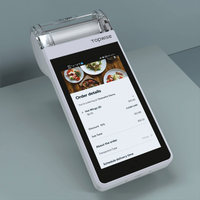 Potente dispositivo comercial Smart Android Touch Screen Terminal Wireless POS Machine para la industria de alimentos y bebidas