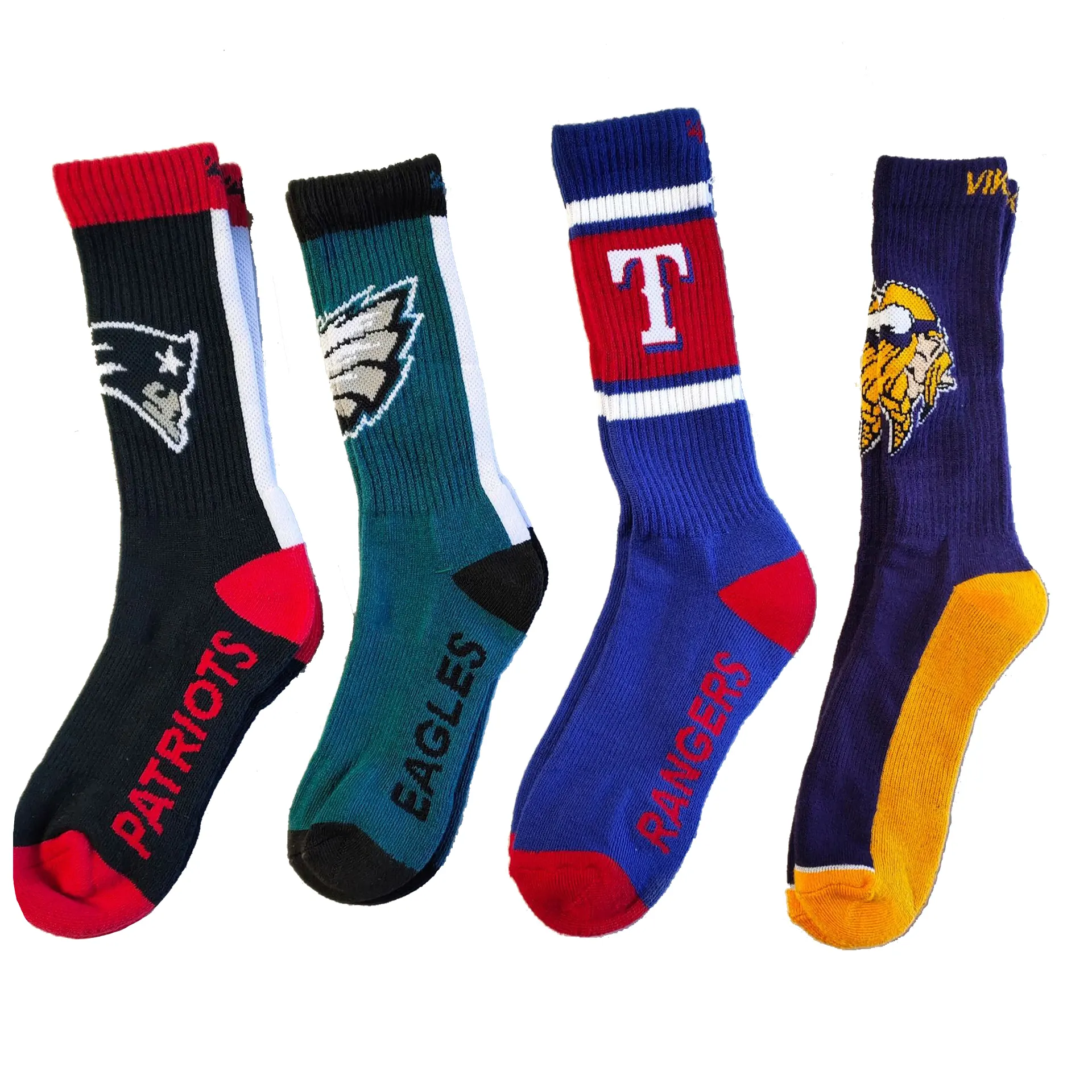 Sifot Wholesale Athletic Football Print Designer Tube Sports Socks Custom Logo Soccer Socks for Men