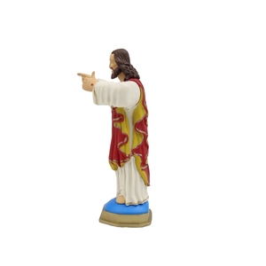 Figura de Resina del Sagrado Corazón de Jesús Cristo de Weivista, Modelo 25003E - Product Image 5