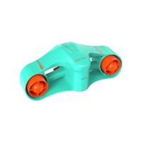 Scooter sous-marin 9 kg de poussée, étanche IPX8, profondeur 30-40 m, avec support caméra, double propulsion, scooter de plongée