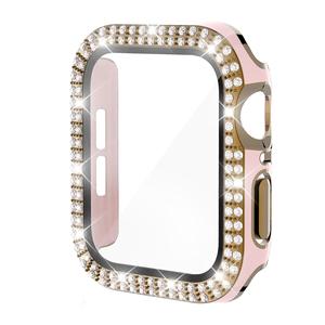 Nouvelle housse de protection complète en strass pour <span class=keywords><strong>Apple</strong></span> <span class=keywords><strong>watch</strong></span> série <span class=keywords><strong>SE</strong></span> 6 5 4 <span class=keywords><strong>40mm</strong></span>/44cm - Product Image 1