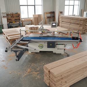 <span class=keywords><strong>Scie</strong></span> à panneaux à table coulissante CNC HYSEN MDV8-K <span class=keywords><strong>de</strong></span> qualité industrielle, <span class=keywords><strong>scie</strong></span> à table coulissante automatique pour le traitement du contreplaqué et du panneau MDF - Product Image 1