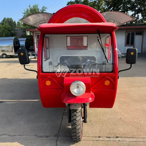 Remorque alimentaire mobile en acier inoxydable sur mesure, équipée d'un système d'eau, pour la vente de snacks en festival, foire ou sur la route - Product Image 2
