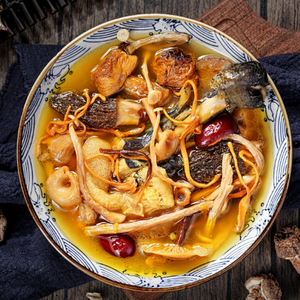 Base de soupe concentrée instantanée au <span class=keywords><strong>poulet</strong></span> et à l'essence de <span class=keywords><strong>champignons</strong></span> ZhengKuo, préparation fraîche et concentrée pour usage commercial, certifiée HACCP et ISO - Product Image 2