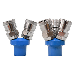 ข้อต่อเร็วแบบกลม SMV SmY สำหรับท่อลมอัดลมแบบสองทางและสามทาง - Product Image 1