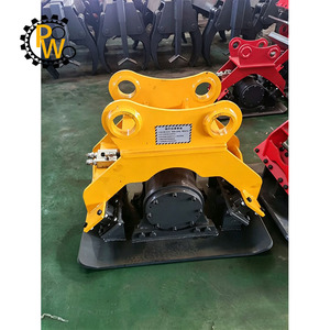 Compactadora <span class=keywords><strong>de</strong></span> Placas Vibratorias Hidráulicas <span class=keywords><strong>de</strong></span> Alto Impacto 2200 VPM, 7T <span class=keywords><strong>de</strong></span> Fuerza, con Almohadillas <span class=keywords><strong>de</strong></span> Goma Amortiguadoras para Excavadoras Kubota <span class=keywords><strong>de</strong></span> 8-12 Toneladas - Product Image 4
