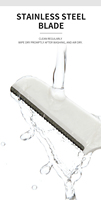 Lames de rasoir multifonctionnelles pour sourcils, outil de dermaplaning facial pour femmes, pour exfolier, tailler et raser avec une lame inclinée