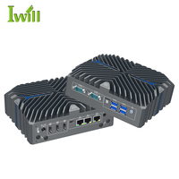 14th Gen Ultra 5 125U 3LAN Mini PC DDR5 Win Linux untuk mesin penjual kantor merek sendiri AU/US/EU plug baru komputer industri