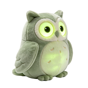 Série Ciel Étoilé : Jouets Lumineux Sans Piles – Mix de Peluches Lumineuses Hibou, Renard, Chèvre, Corgi pour Augmenter la Valeur des Commandes Clients - Product Image 2