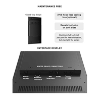 Téléviseur intelligent 4K UHD étanche pour extérieur, 55, 65, 75 pouces, IP55, anti-reflets, LED, WiFi, Android, pour piscine, patio, jardin, usage commercial
