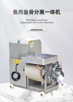 Machine industrielle automatique de récolte de viande de poisson, dispositif de traitement des filets de poisson et de pulvérisation de chair de crabe
