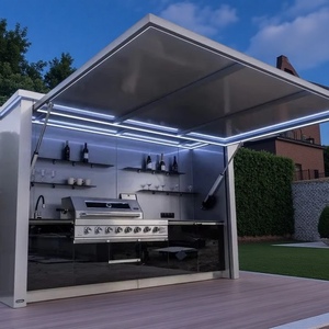 Mobile da <span class=keywords><strong>Cucina</strong></span> <span class=keywords><strong>per</strong></span> Esterni Personalizzato <span class=keywords><strong>in</strong></span> <span class=keywords><strong>Acciaio</strong></span> <span class=keywords><strong>Inox</strong></span> 304, Isola BBQ Approvata UE, <span class=keywords><strong>Cucina</strong></span> Modulare <span class=keywords><strong>per</strong></span> Barbecue - Product Image 4