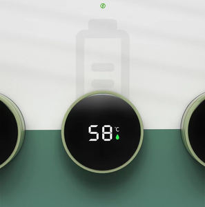 Botella con pantalla de temperatura inteligente, Infusor de té, frasco de acero inoxidable con aislamiento al vacío de doble pared, termo de café LED - Product Image 2