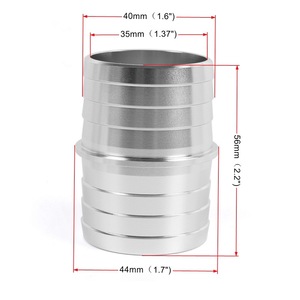 Aluminum Alloy Coolant <b>Hose</b> Adapter <b>1</b>-<b>1</b>/2 <b>Inch</b> Steam Port Connection Radiator Interface - Product Image 1