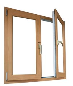 <span class=keywords><strong>Finestra</strong></span> a battente in PVC colore legno finestre a battente UPVC per pareti in calcestruzzo - Product Image 3
