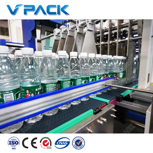 בקבוק pvc עמ 'סרט חום אריזה אריזה לכווץ מכונת גלישת בקבוק מים/מכונת עטיפה