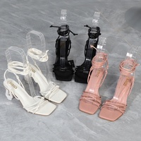 Nouvelles tendances mode : Chaussures à talons hauts pour femmes, sandales à talons, pantoufles de créateur – Vente en gros