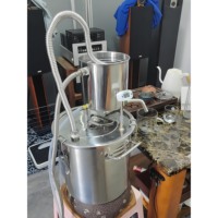 Equipo de Destilación de Aceites Esenciales y Dispositivo de Fabricación de Líquidos Aromáticos de Acero Inoxidable 304