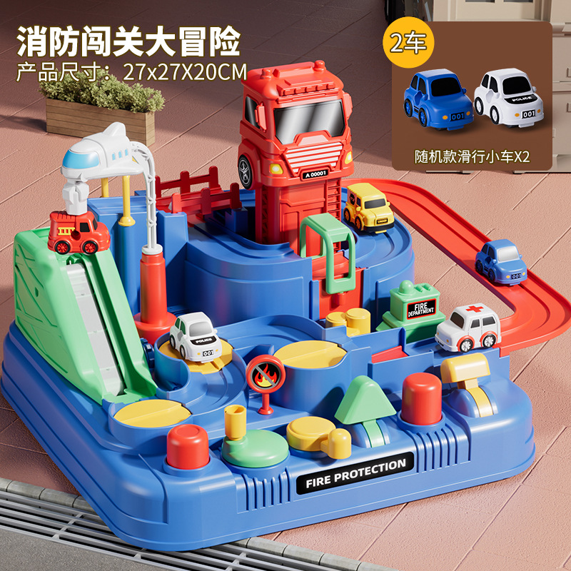 Extra Large Firefighter Adventure [2 Vehicles] English Color Box