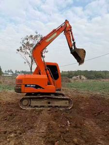 Miniexcavadora de 8 toneladas Doosan DH80, excavadoras usadas originales de segunda mano, Doosan DH70 DH80 DH55, martillo hidráulico con motor Daewoo Doosan - Product Image 3