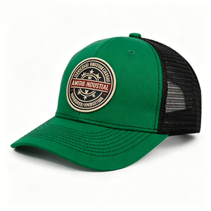Casquettes de marque pour fabricants de vêtements, casquettes de camionneur, imperméables, vintage, sportives, avec logo brodé 3D, 6 panneaux, en polaire, motif feuille - Product Image 2