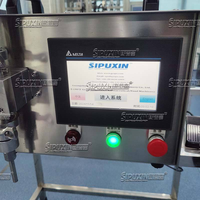 Mesin Pengisi Pompa Gigi Semi-Otomatis Listrik Bahan Stainless Steel Akurasi Tinggi untuk Krim Kosmetik dan Losion Viskositas Tinggi