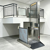 Ascenseur hydraulique pour maison certifié CE, 250 kg, 3 m, pour application en villa