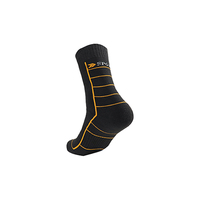 Qualité personnalisé coton tricoté chaud décontracté rayé épais Midi hommes chaussettes plusieurs couleurs pour l'hiver en gros