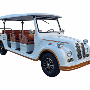 Voiturette de golf électrique classique de style vintage de haute qualité / Véhicule de tourisme — Moteur 5 kW, batterie au lithium, 5 à 6 places - Product Image 1