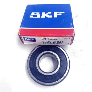 Cuscinetto a sfera con scanalatura profonda SKF originale 6204 6204-2RSH SKF listino prezzi 20x47x14mm - Product Image 1
