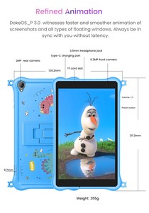 Tabellino Blackview 50 bambini <span class=keywords><strong>8</strong></span> <span class=keywords><strong>pollici</strong></span> Android Tablet 3GB + 64GB - Product Image 2