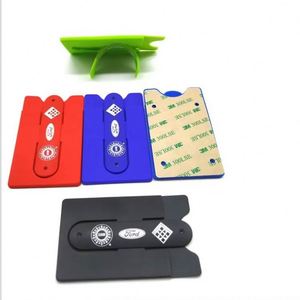 Soporte Universal de Silicona Adhesivo para Teléfono Móvil, Cartera Elástica para Tarjetas de Identificación y Crédito - Product Image 4