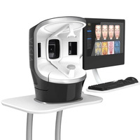Máquina Analizadora Facial 3D con IA, Escáner Inteligente para Prueba de Tipo de Piel y Análisis de Humedad para Salones de Belleza (Enchufes US y JP)