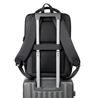 Mochila Impermeable para Portátil de 15.6 Pulgadas, Antirrobo, con Puerto de Carga USB, para Viajes de Negocios, con Correa para Equipaje
