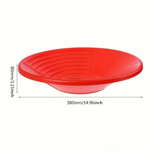 Gold Panning <b>Disc</b> <b>Plastic</b> Blue Double Groove Design For Higher Recovery Rate Sand Washer - Product Image 2