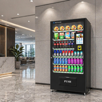 Máquinas Expendedoras Inteligentes Automáticas RUNYANG con IA para Snacks, Alimentos y Bebidas