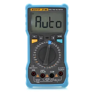 Medidor de Voltaje, Amperaje y Ohmios True RMS, con Funciones de Batería/Temperatura/Diodo/Frecuencia - Product Image 4