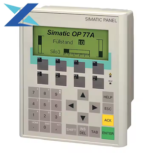 Siemens baru asli Matic SIMATIC OP77A industri HMI layar sentuh LCD 320x240 resolusi MPI/RS485 - Product Image 1