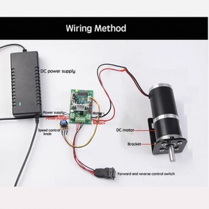 Motor de Engranajes Planetarios de Reducción DC 42GP-42ZY 12V 24V 150KG 42mm Ajustable 12rpm-1622rpm con Escobillas para Uso en Ventiladores - Product Image 6