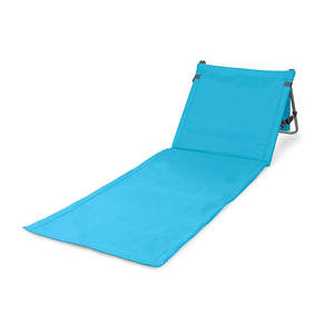 Colchoneta Plegable Portátil para Silla de <span class=keywords><strong>Playa</strong></span>, <span class=keywords><strong>Reclinable</strong></span>, con Reposacabezas Enrollable y sin Patas - Product Image 2