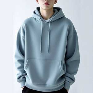 เสื้อฮู้ดดี้โอเวอร์ไซส์สำหรับฤดูหนาว คุณภาพสูง 420 450 500 600 แกรม ผ้าคอตตอนผสมโพลีเอสเตอร์ 100%  รับสั่งทำลายพิมพ์ดิจิตอล 3 มิติ - Product Image 1