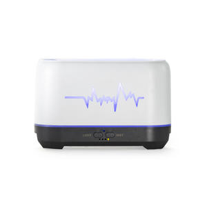 Diffuseur d'arômes JCSY-1690 sept couleurs, humidificateur ultrasonique 200 ml avec effet lumineux ECG, pour bureau, maison et usage commercial - Product Image 2