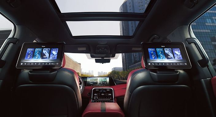 Écran de moniteur arrière