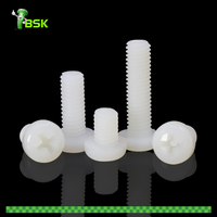 Vis en plastique Vis en nylon Phillips Pan Machine Vis de jouet en plastique Différentes longueurs M2-M12