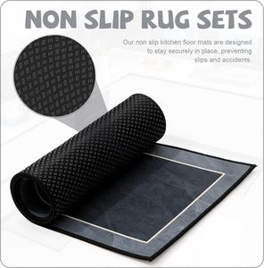 Tapis de sol de cuisine doux, modernes, lavables, imperméables, résistants à la saleté, antidérapants, faciles à nettoyer, en cuir PU, adaptés aux animaux domestiques, 6 mm - Product Image 4