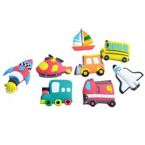 Aimants de réfrigérateur personnalisés avec logo, aimants de réfrigérateur 3D mignons ABC pour l'éducation - Product Image 1