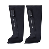 Bottes de compression à 5 chambres pour la récupération des jambes, pantalon de massage des pieds, compression pour améliorer la circulation et réduire les gonflements
